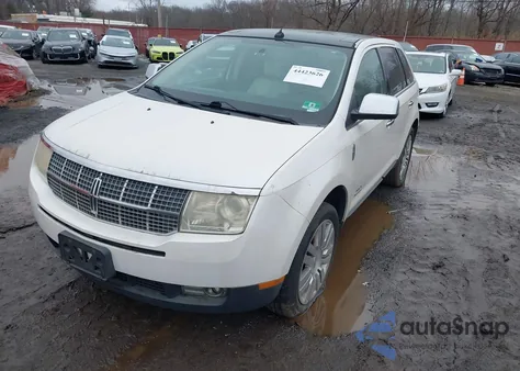 2010 Lincoln Mkx z USA, uszkodzony, nr VIN 2LMDJ8JC1ABJ05331